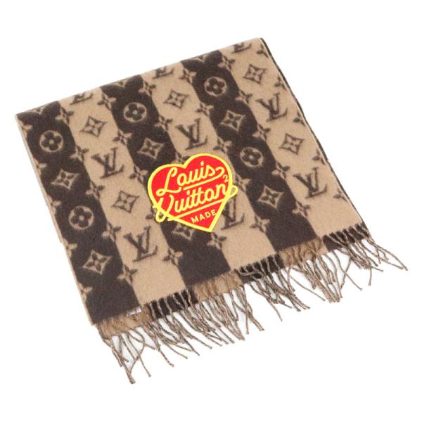 LOUIS VUITTON 中古 ルイヴィトン マフラー エシャルプ LV MADE