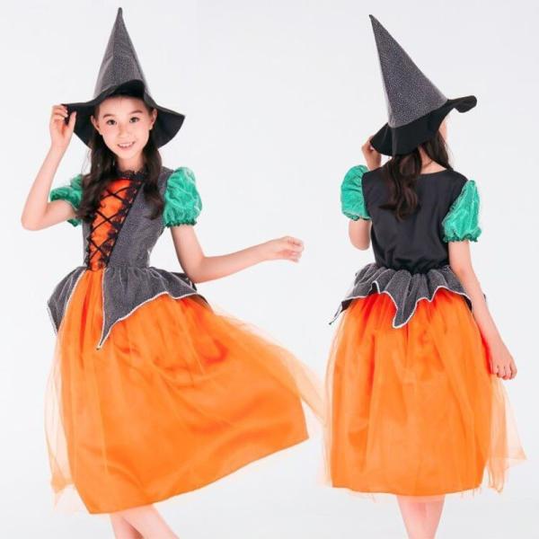 キッズワンピース キッズ ハロウィン 衣装 魔女 コスプレ 仮装 変装衣装の人気商品 通販 価格比較 価格 Com