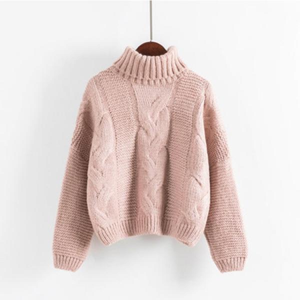 送料無料ハイネック ニット ショート丈 ニットセーター タートルネック 厚手 ケーブルニット ケーブル編み ゆるニット 防寒 ざっくりニット セーター Buyee Buyee 提供一站式最全面最專業現地yahoo Japan拍賣代bid代拍代購服務 Bot Online