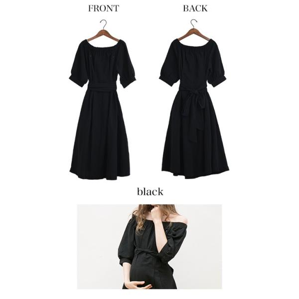 授乳リネンオフショルワンピース マタニティ服 授乳服 ブラック 黒 リネン 麻 授乳口 マタニティ ワンピース お宮参り 戌の日 春 夏 レディース 大きいサイズ Buyee 日本代购平台 产品购物网站大全 Buyee一站式代购 Bot Online