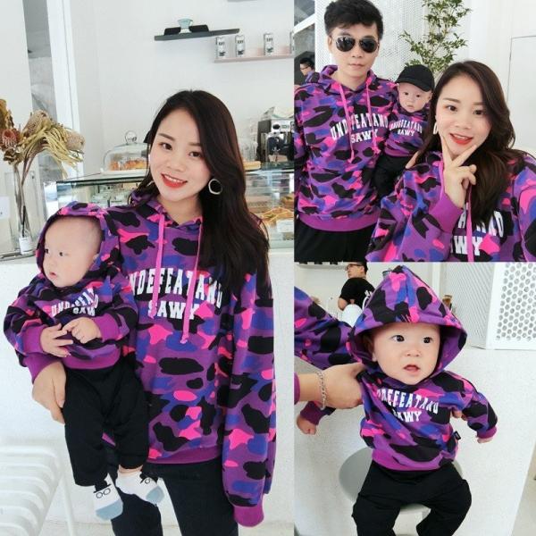長袖パーカー 春秋 家族揃い 親子 ペアルック パパ ママ キッズ親子服 迷彩 カップル カジュアル スウェット親子 パーカー 部屋着 裏起毛 秋冬 jzf Chocooto 通販 Yahoo ショッピング