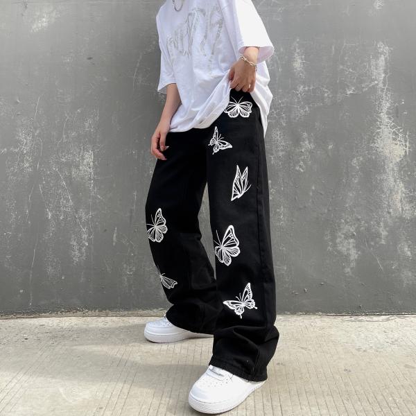 メンズ ボトムス パンツ ストリート ヒップホップ L 白 通販 ストリート スウェット グレー 個性的 パンツ ジャージ ダンス クマ