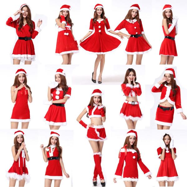 クリスマス衣装 レディース サンタクロース 仮装 サンタ コスプレドレス ワンピース ボレロ セットアップ 可愛い 演出服 パーティードレス マント ポンチョ Super Hobby Net