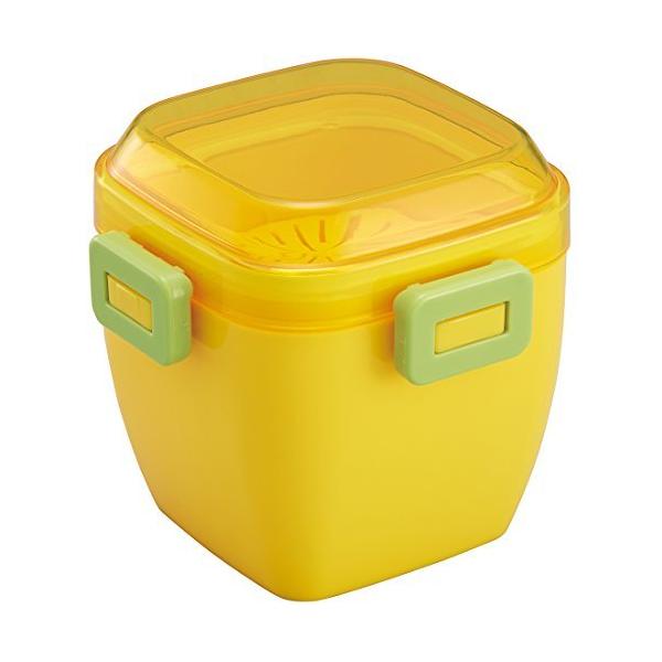 ふんわり盛れる 4点ロック サラダランチボックス 620ml