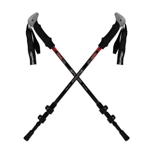 カリマー karrimor カーボン トレッキングポール 2本セット 超軽量190g