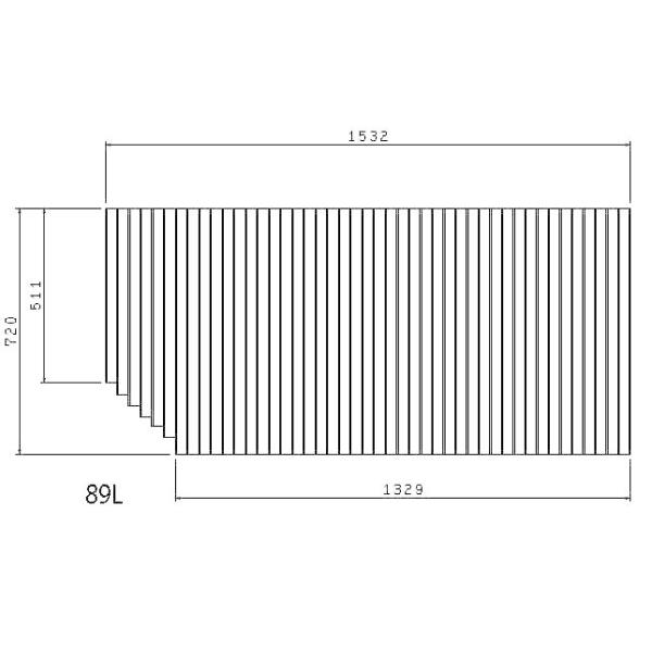  Ĉӂ gNX 89L Xg[[pi i jGFFMGDW2A1 t^ L^Cv Cӂ ӂ i @ j W1532mm×D720mm