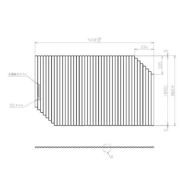  Ĉӂ TOTO Cӂ yʃVb^[ ӂ OF1458×860mm PCS1500#N11 iiԕύX PCS1500N#NW1 j