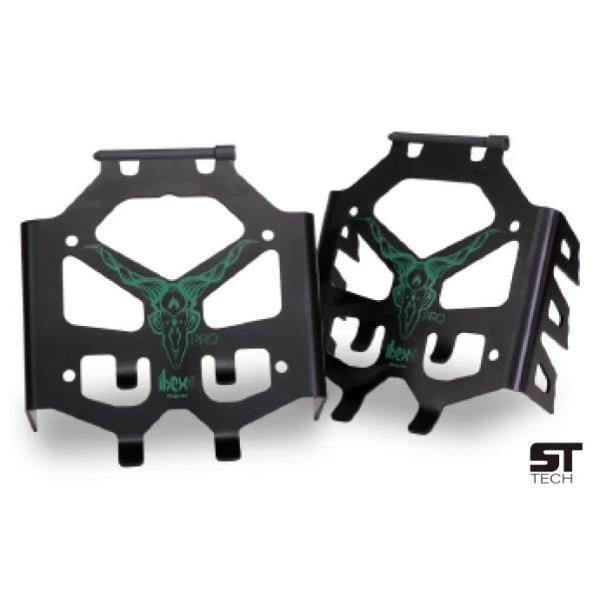 【IBEX ST PRO CRAMPON】アイベックス ST Proは、STテクノロジーを搭載した最高峰モデルのクランポンです。7075アルミニウムのクランポン本体は、強度はそのままに、軽量化と薄型化を実現。当社アイベックスSTより 抵抗が...