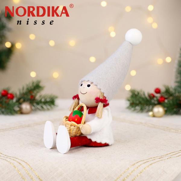 ノルディカニッセ いちご摘みの女の子 サイレントナイト 2026 定形外 送料無料  NRD120934 ノルディカ クリスマス サンタ サイレン