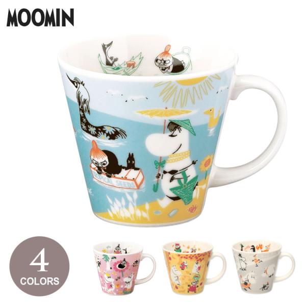 山加商店 MOOMIN ムーミン マグ 四季 340ml MM9600 マグカップ 食器 北欧 ミィ スナフキン ギフト  春