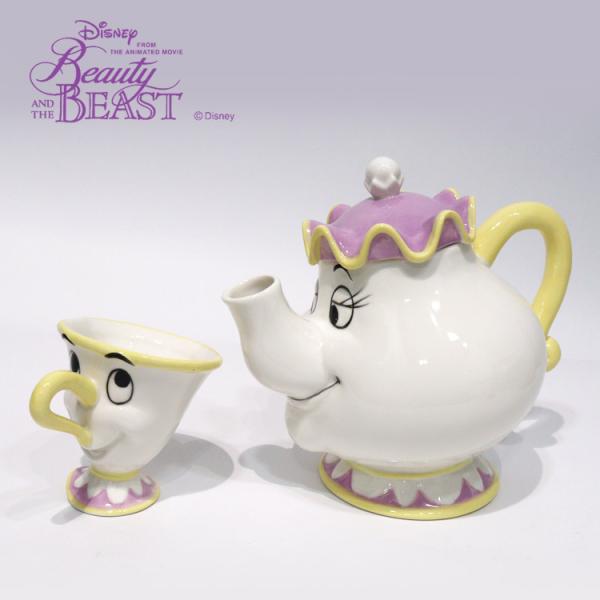 ディズニー 美女と野獣 の ティーセット SAN2704 サンアート ポット