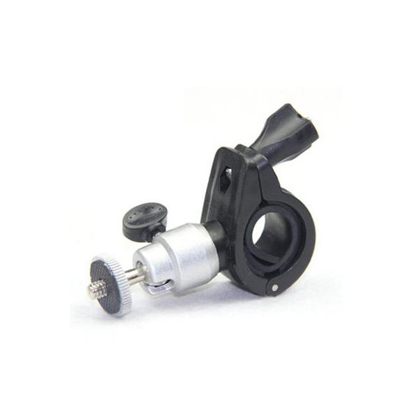 自転車のハンドルに取り付けるアルミ製カメラホルダー マウントです。軽いコンパクトデジカメやソニーのアクションカメラ等でご使用出来ます。パイプ経26mmまで対応。※黒い部分はプラスチックです。●初期不良は交換しますので、ご安心下さい。●ご不明...