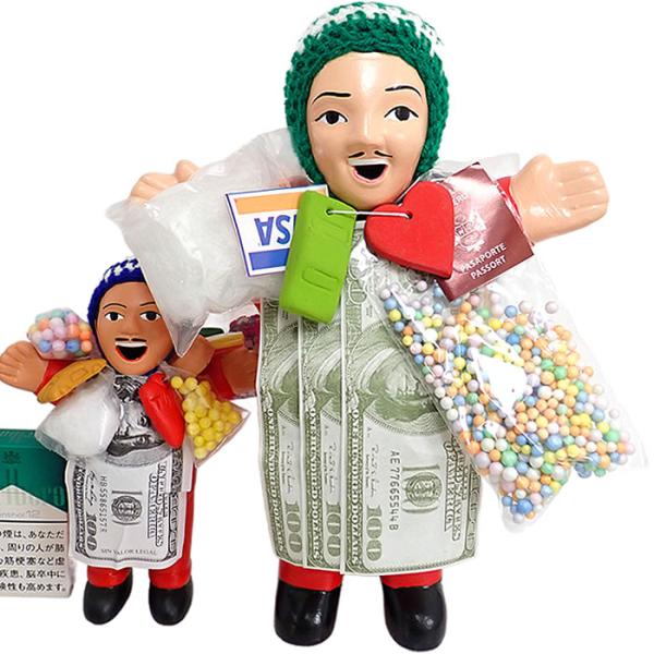 貴重な限定一点物！】ビッグ本物のエケコ人形【赤色・レッド】LL