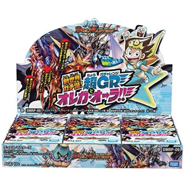 デュエル・マスターズ TCG DMRP-09 拡張パック 超天篇 第1弾 新世界ガチ誕!超GRとオレガ・オーラ 1BOX（30パック入）