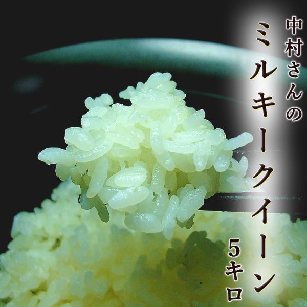 ミルキークイーン 新米 5kg 令和7年産 送料無料 中村さんの