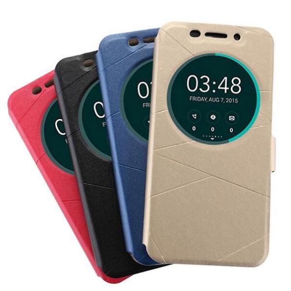 ASUS ZenFone Max ZC550KL レザーケース/手帳型/帳型/窓付き/カバー