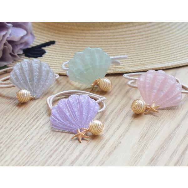 少女 貝殻タイプ ヘアゴム シェル キラキラ 海洋風 パール 可愛い髪飾り メタルチャーム ヒトデ 海 海水浴 ヘアアクセサリー シュシュ スター 夏用 嬉しい Buyee 日本代购平台 产品购物网站大全 Buyee一站式代购 Bot Online