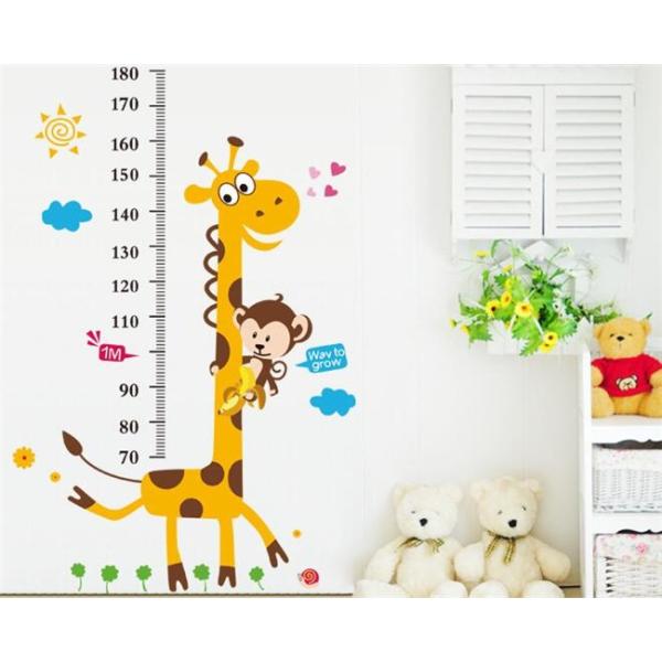 ウォールステッカー 壁紙 ジラフ 壁飾り 身長計 成長記録 部屋飾り シール Diy キッズルーム 北欧 インテリア バースデー 内装 子供部屋 プレゼント Buyee Buyee 일본 통신 판매 상품 옥션의 대리 입찰 대리 구매 서비스