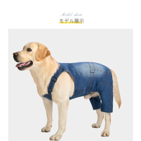 中 大型犬服 デニム オーバーオール サロペット つなぎ シンプル お散歩 ペット服 犬の洋服 ドッグウェア ズボン パンツ 重ね着 雄雌兼用 犬用品 皮膚保護服 Buyee Buyee Japanese Proxy Service Buy From Japan Bot Online