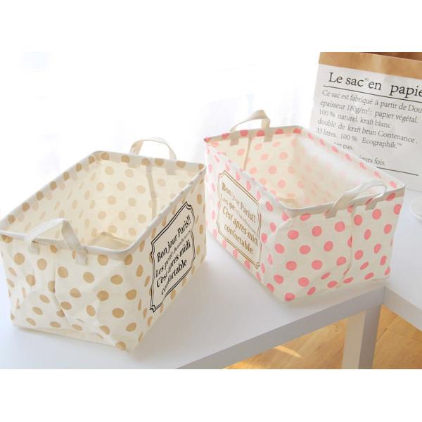 リネン 収納箱 ドットタイプ 小物入れ 麻素材 収納カゴ テーブル 机 ブラジャー 靴下 化粧品 折り畳み収納box 約39 27 23cm メール便不可 Buyee Buyee 日本の通販商品 オークションの代理入札 代理購入