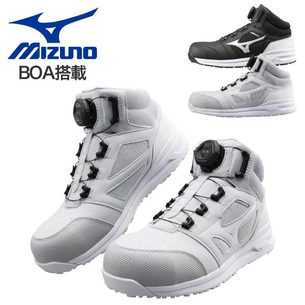 未使用　ミズノ　安全靴　F1GA2103 オールマイティ MIZUNO LSII73M F1GA220362 レッド×ブラック ミズノ