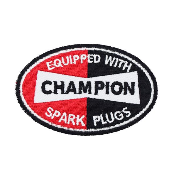 CHAMPION SPARK PLUGS オーバル レーシング ワッペン #426