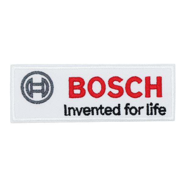 BOSCH 白 レーシング ワッペン #405 ボッシュ 世田谷ベース アメリカ雑貨 アメリカン雑貨