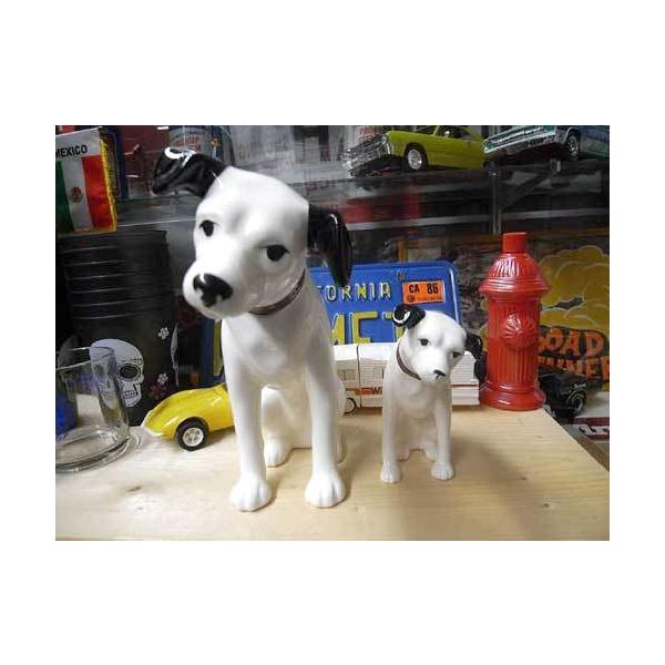 ▲Victor/ビクター ニッパー犬 陶器製 4個セット 日本ビクター ビクター犬 Victor ニッパー 陶器 フィギュア 昭和 ビンテージ