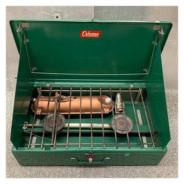 コールマン 413e ヴィンテージ ツーバーナー バーナー ストーブ R 47 Coleman アメリカン雑貨 4852 Choppers 通販 Yahoo ショッピング