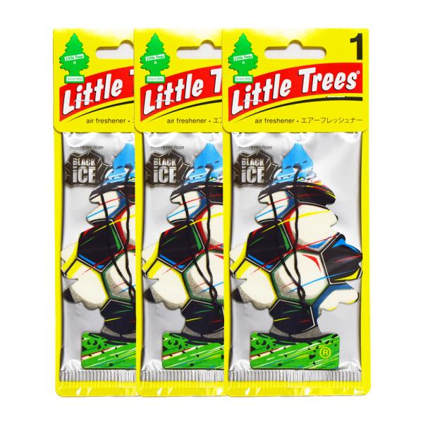Little Trees（リトルツリー） 【2026限定 サッカー柄】39.Black Ice