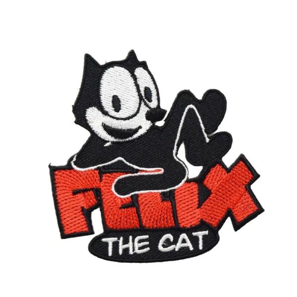 ワッペン FELIX E368 (7.7x7.5cm) / フィリックス 手芸 パッチ カスタム モーター 車 バイク アメリカン雑貨