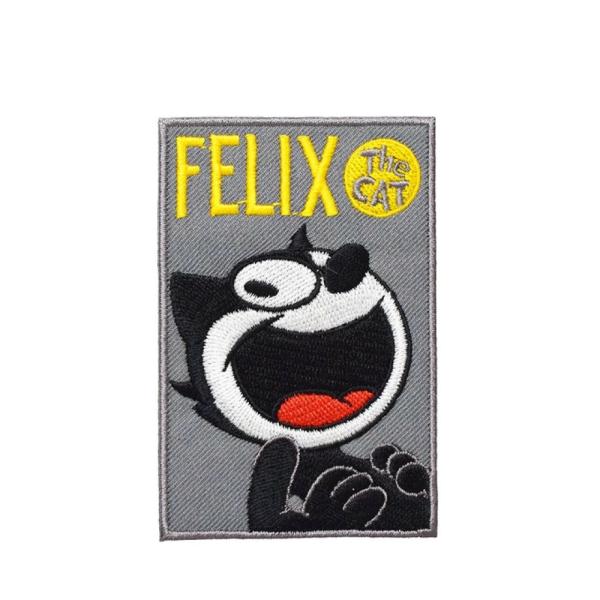 ワッペン FELIX E372 (8.6x5.6cm) / フィリックス 手芸 パッチ カスタム モーター 車 バイク アメリカン雑貨