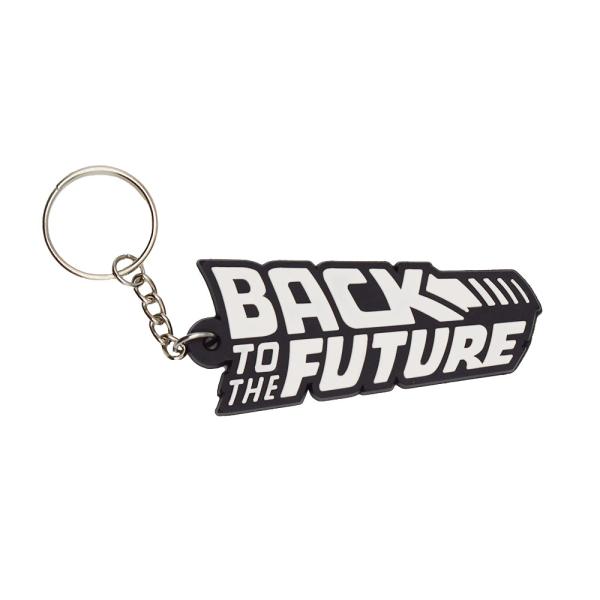 ラバーキーホルダー [バック・トゥ・ザ・フューチャー] BACK TO THE FUTURE (7.5×3.5cm) / キーリング アメリカン雑貨 lcerc005acc