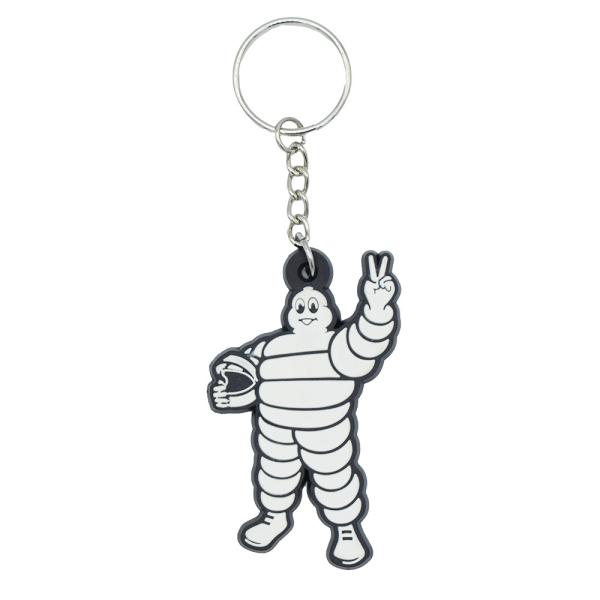 ラバーキーホルダー [MICHELIN MAN] (3.8×6.3cm) / ミシュランマン