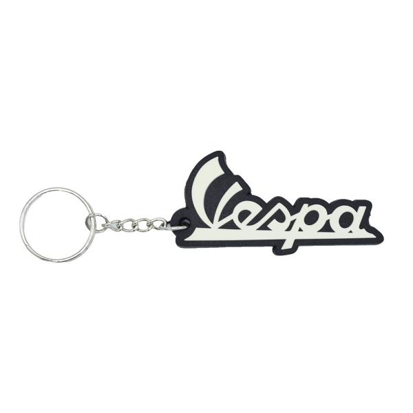 ラバーキーホルダー [VESPA] ベスパ (7.0×3.3cm) / キーリング アメリカン雑貨 CHOPPERS