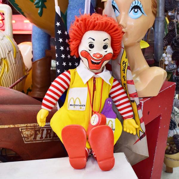 70’s McDonald's ドナルド・マクドナルド プラッシュドール / Ronald McDonald ヴィンテージ