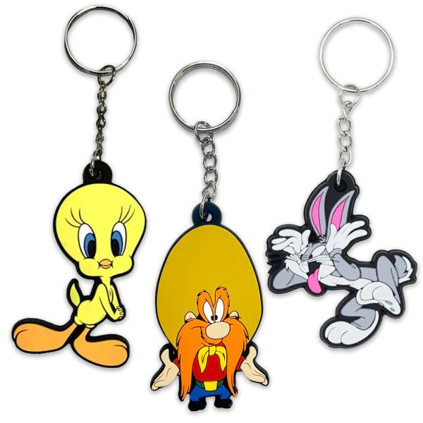アメリカンラバーキーホルダーお得な3個セットG / Tweety Sam BUNNY アメリカン雑貨