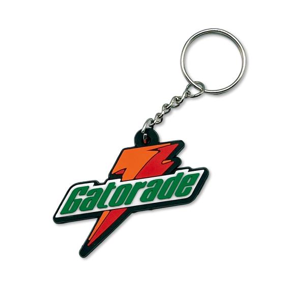 ラバーキーホルダー Gatorade (6.5x4.5cm) ゲータレイド / キーリング アメリカン雑貨