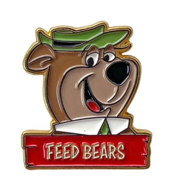 【USキャラクター ピンバッチ】FEED BEARS / アメキャラ pins アメリカン雑貨