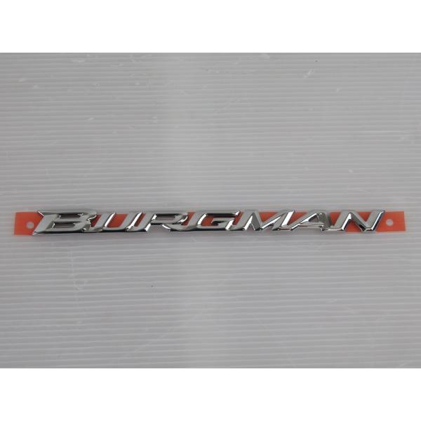 SUZUKI 純正 バーグマン125/Fi 左リアボディカバー エンブレム[BURGMAN