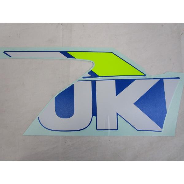 SUZUKI 純正 ジクサーSF250 右 サイドカウルステッカー[トリトンブルー