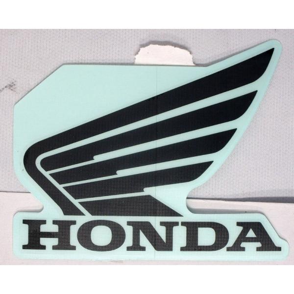 HONDA 純正 Navi110サイドカバー用 HONDAウイングマーク ステッカー[片側1枚入り]【ブラック】#86201-K74-N00ZA