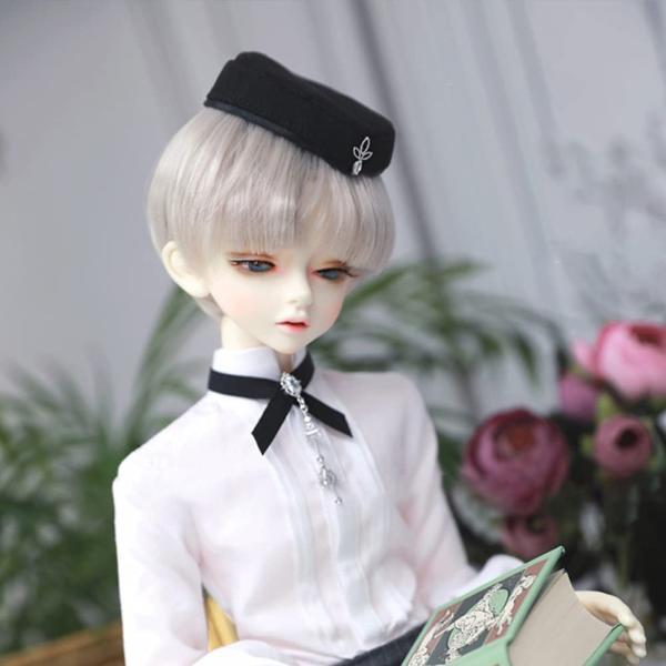 1/4 BJD 人形 少年人形フル 40cm 球体関節人形 + 顔メイク 服 パンツ