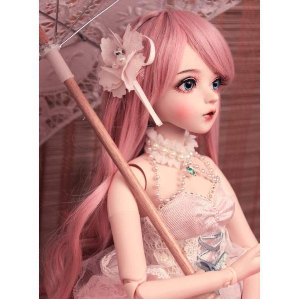 BJDドール 球体関節人形 1／3 60cm 女 人形本体 ヘッド+ボディ+眼球+
