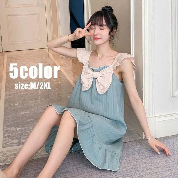 ネグリジェ パジャマ レディース 夏用 パジャマ 大きいサイズ ナイトウェア 韓国風 パジャマ 女性 部屋着 可愛い オシャレ 寝間着 寝巻きワンピース 5色 新作 Cl 長楽ストア 通販 Yahoo ショッピング