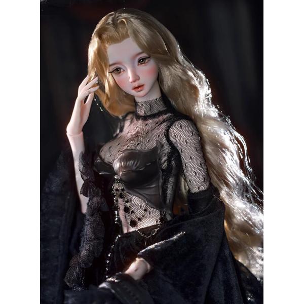 BJDドール 本体　フルセット　1/3ドール BJD 1/3ドール本体 フルセット ?墨ウーモー (U-Mo) ダーク風ゴシック