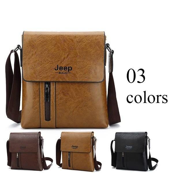 ショルダーバッグ メンズ ブランド Jeep 2way メッセンジャーバッグ Pu革 斜め掛けバッグ 鞄 縦型 3カラー ブラックバッグ 激安 送料無料 R41aehqu 長楽ストア 通販 Yahoo ショッピング