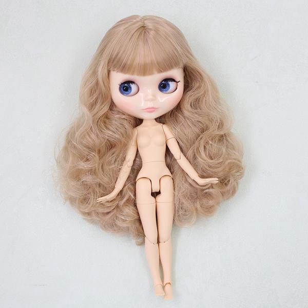 可愛いドール、bjdドール、1/6 アイシー人形19関節可動ボディ白肌 