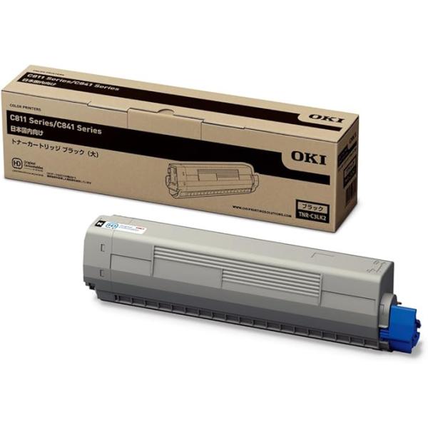 OKI TNR-C3LK2　オキ　トナーカートリッジ COREFIDO TNR-C3LK2 OKI 純正品 C811dn／C811dn-T用 大容量