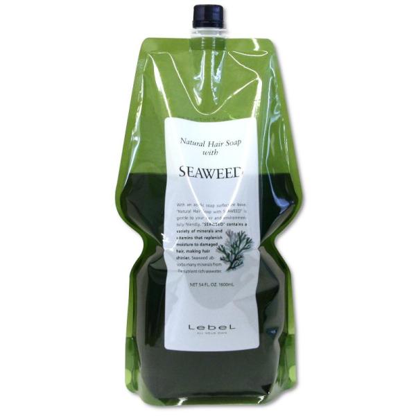 ナチュラル ヘア ソープ ウィズ SW シーウィード 1600ml 詰替用
